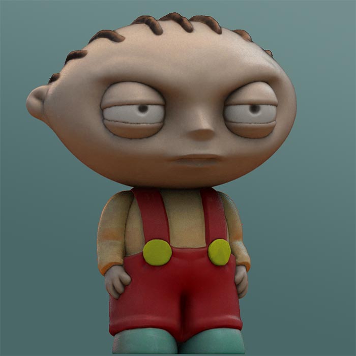Stewie Griffin, statuina da collezione